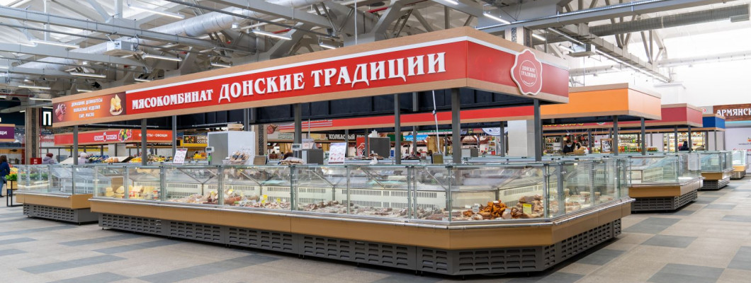 г. Ростов -на-Дону В конце 2020 года в городе Ростов-на-Дону открылась уникальная торговая площадка площадью 5,5 тысяч кв.м. - Фуд-молл - Новый Базар @vsenabazar .