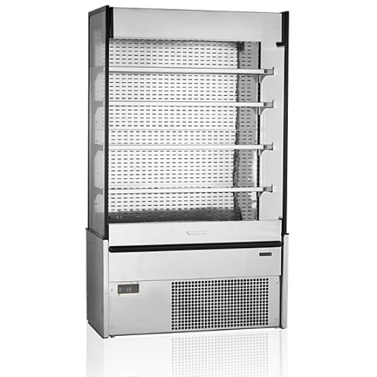 Горка холодильная TEFCOLD MD1100X-SLIM нержавеющая сталь                    