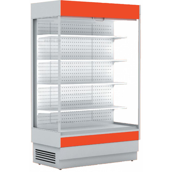Горка холодильная CRYSPI ALT_N S 2550  Ral 3004 с боковинами + выпариватель                    