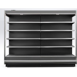 Стеллаж холодильный CRYSPI Rimini L9 2500 (навесные полки 500) RAL 3002 снаружи,	RAL 9016  внутри, IRML9 250Д1                    