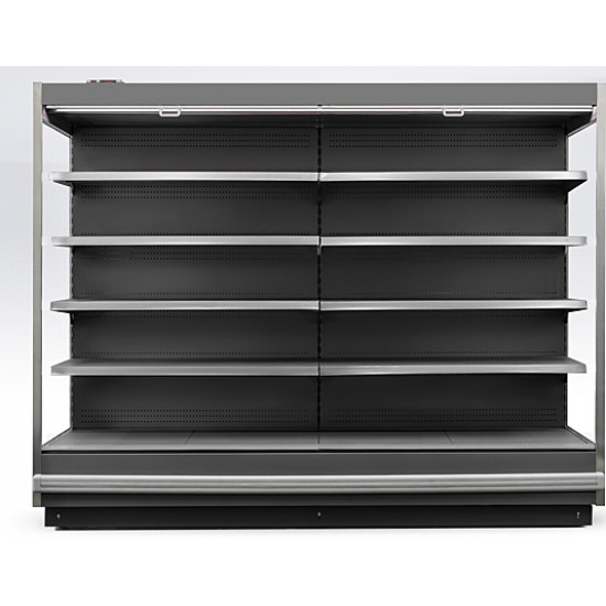 Стеллаж холодильный CRYSPI Rimini L9 2500 (навесные полки 500) RAL 3002 снаружи,	RAL 9016  внутри, IRML9 250Д1                    