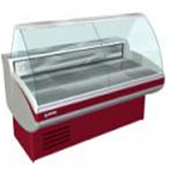 Витрина холодильная CRYSPI Gamma-2 M 1500 с боковинами (RAL 3004), G2 ВПН1 150Г                    