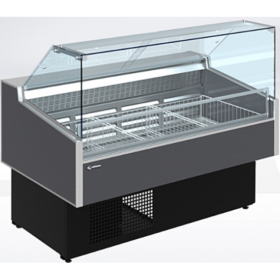 Витрина морозильная CRYSPI Octava Q М 1200 (RAL 7016)                    