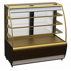 Витрина холодильная ПОЛЮС FLANDRIA STANDARD K70 VM 1,3-2 0102-0109 (ВХСв-1,3д Сarboma (открытая)), 1802022p                    