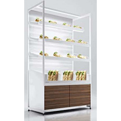 Горка хлебная ES SYSTEM K LEO 02 RSL 0,9 RAL 8011                    