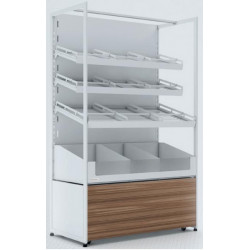 Горка хлебная с фризом ES SYSTEM K  LEO 02 RSL 1,25                    