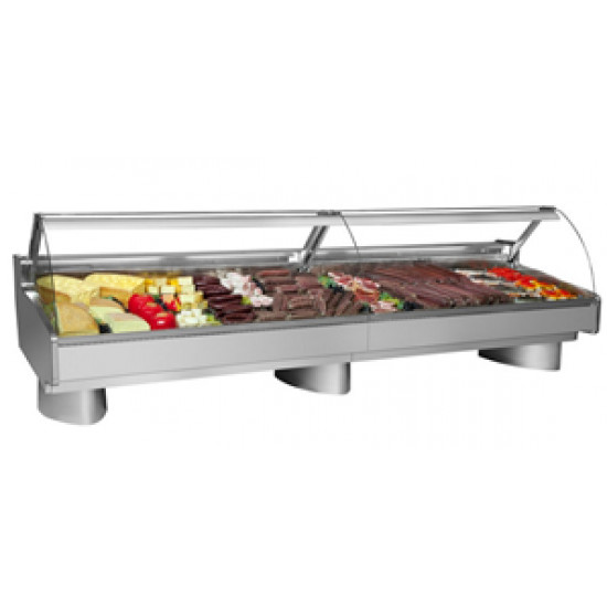 Прилавок морозильный VIESSMANN TectoServe SL1-125-FF Vega с выносным агрегатом в комплекте                    
