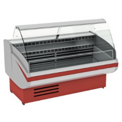 Витрина морозильная CRYSPI ВПН 0,65-1,30 (Gamma-2 M 1800) (RAL 3004) с боковинами                    